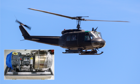 huey helicopter engine